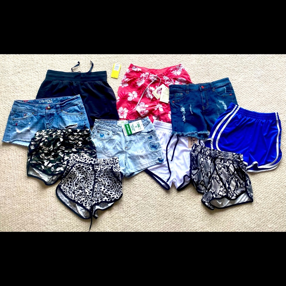 Summer shorts bundle - 10 pair!